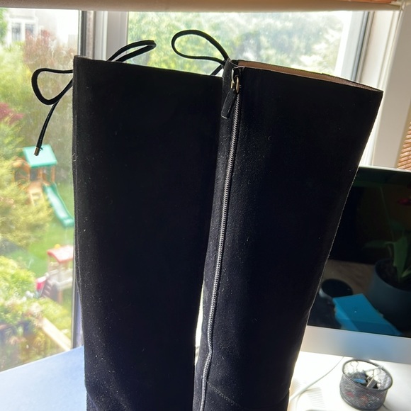 Stuart Weitzman Hettie Black Suede Boots NWT - Picture 5 of 14